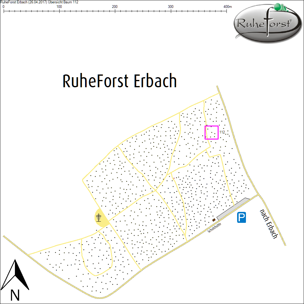&Uuml;bersichtskarte zu Baum 112