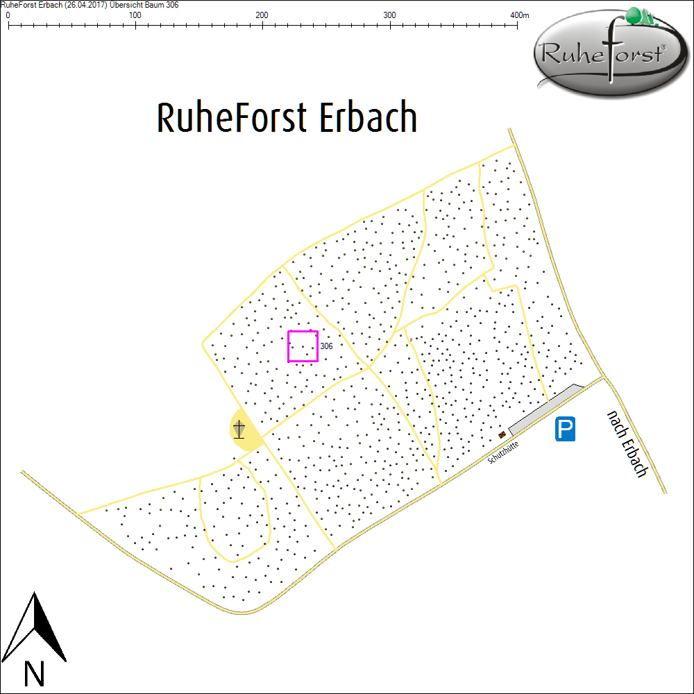 &Uuml;bersichtskarte zu Baum 306