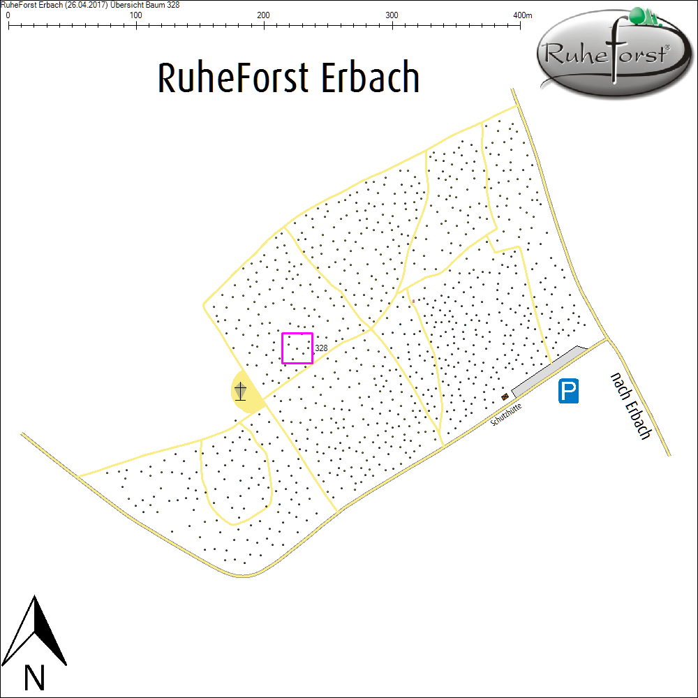 &Uuml;bersichtskarte zu Baum 328