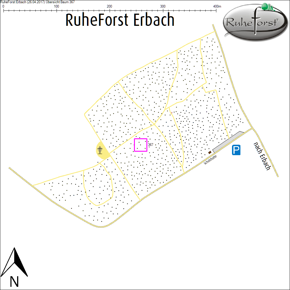 &Uuml;bersichtskarte zu Baum 367