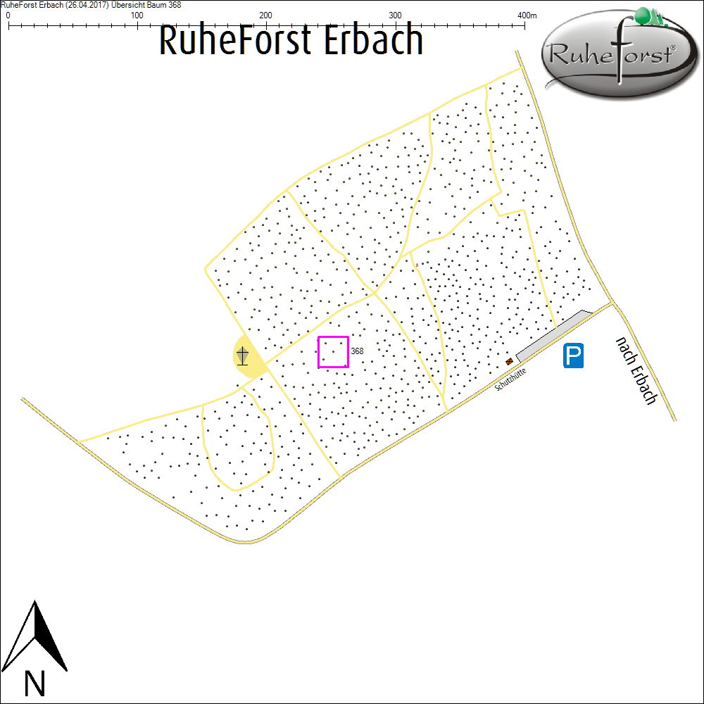 &Uuml;bersichtskarte zu Baum 368