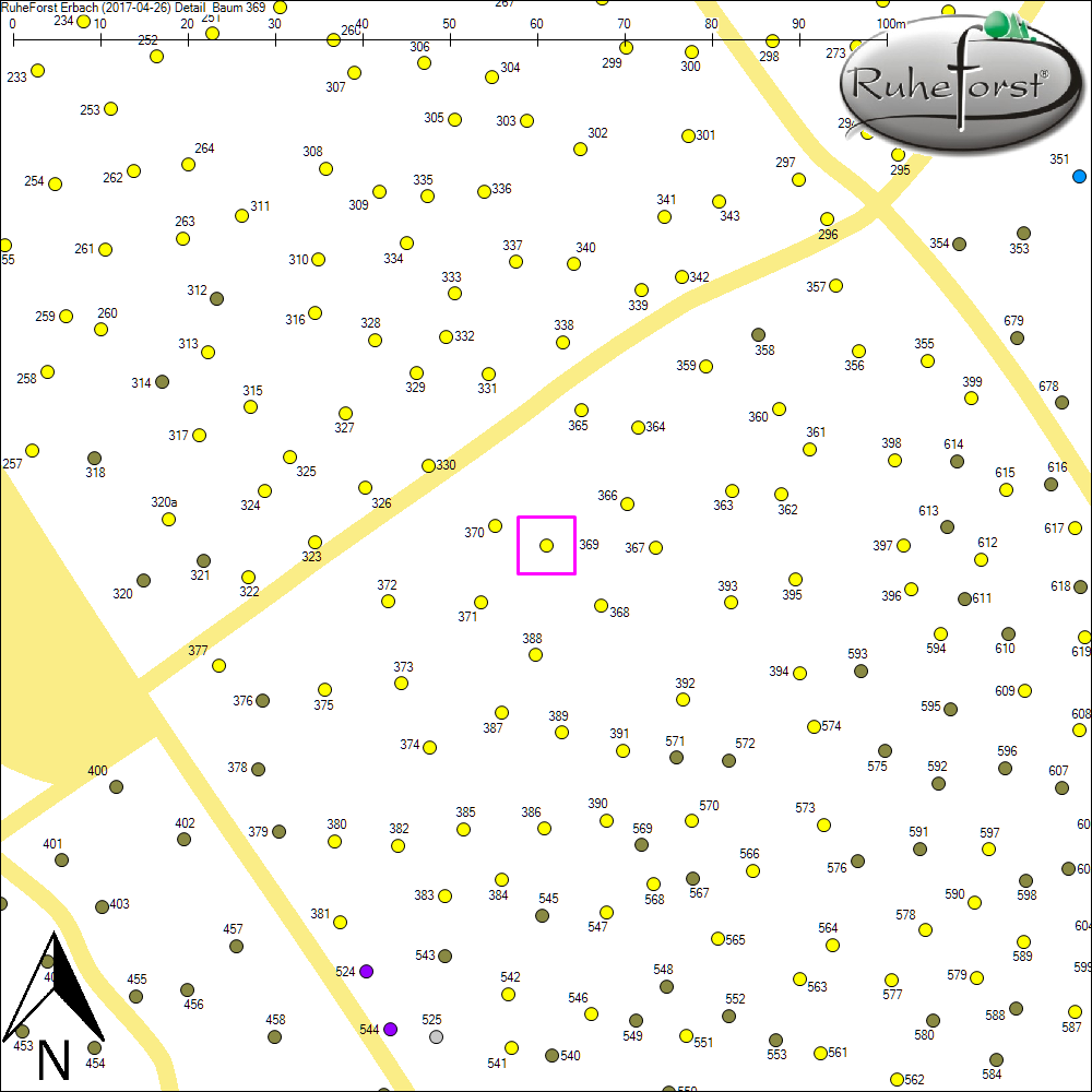 Detailkarte zu Baum 369