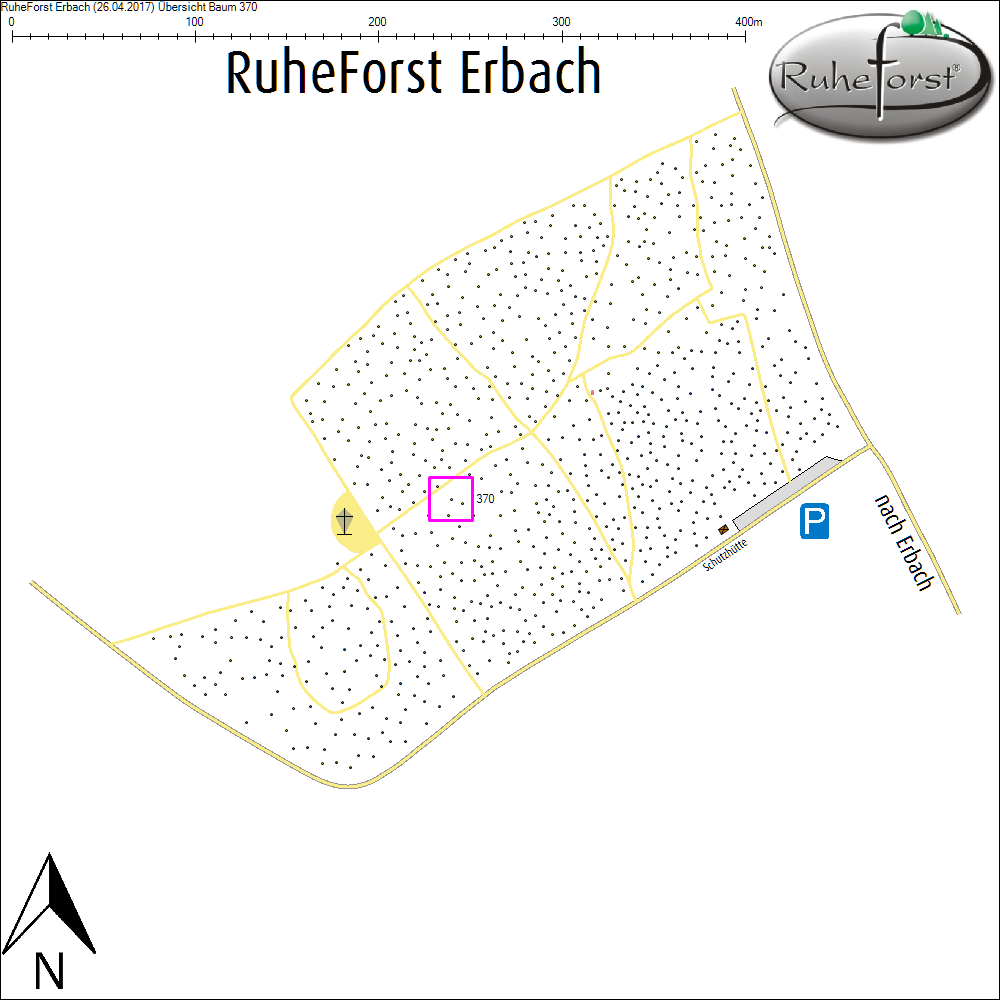 &Uuml;bersichtskarte zu Baum 370