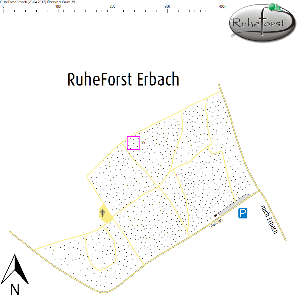 &Uuml;bersichtskarte zu Baum 39