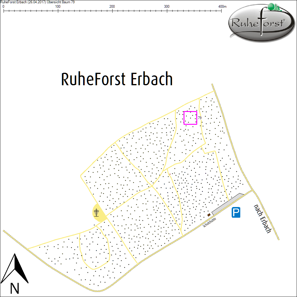 &Uuml;bersichtskarte zu Baum 79